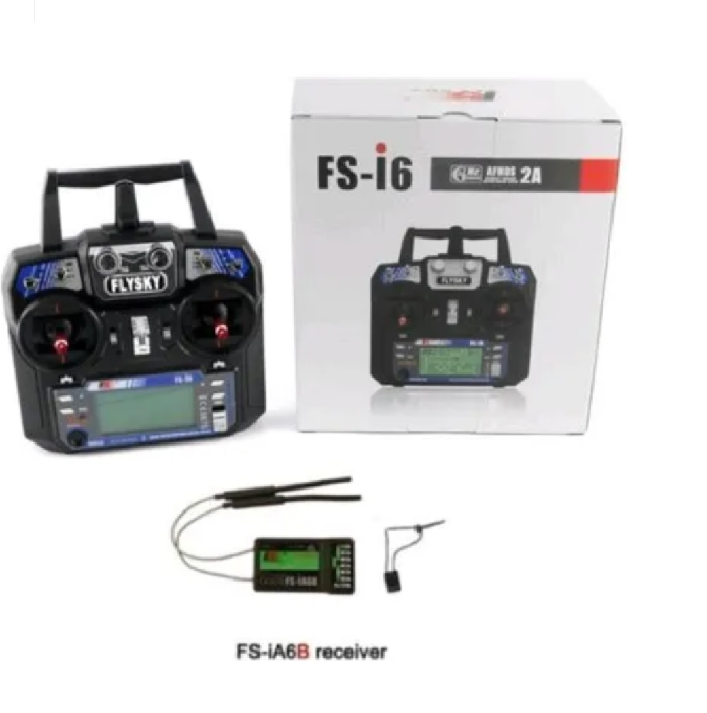 Flysky FS-i6 2.4G 6CH AFHDS Transmitter With FS-iA6B Receiver